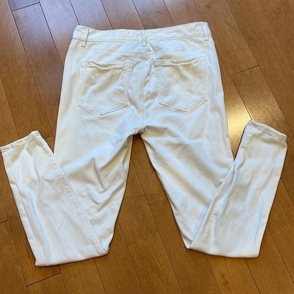 Ann Taylor LOFT White Jean Leggings in 6 - Picture 8 of 8